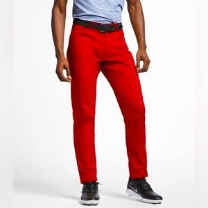 Nike Golf Tour Performance Dri Fit Red Golf Pants with stretch |Size 38/34
